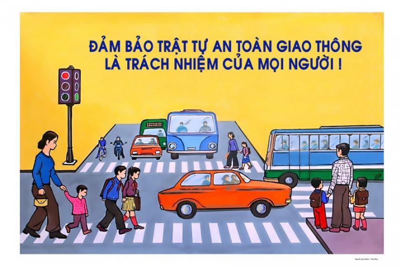 Trường chuyên Nguyễn Trãi đẩy mạnh tuyên truyền an toàn giao thông năm 2020